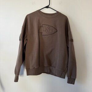 Pro Standard NFL Kansas City Chiefs Drop Shoulder Fleece Crewneck